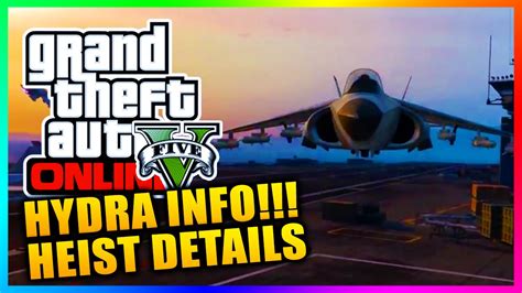 GTA 5 Heists - Hydra Jet Only Available In Heist Missions? Aircraft Carrier Interior & MORE ...