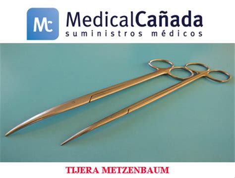 Tijera Metzenbaum Cm Curva Medical Ca Ada