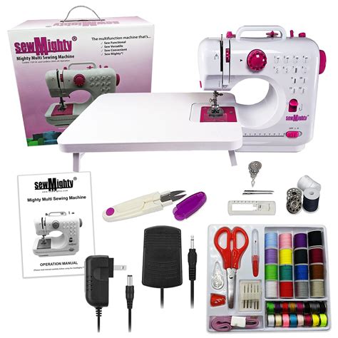 Buy Portable Mini Sewing Machine And Sewing Kit 12 Pre Programmed