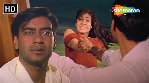 Ajay Devgan Ka Chalti Train Me Jabardast Action Dil Kya Kare Kajol