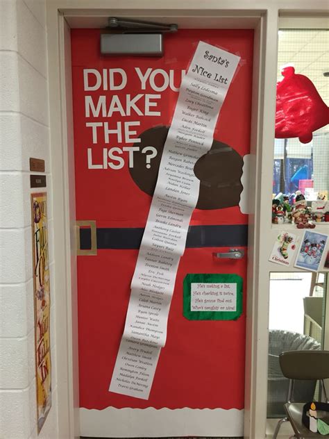 School Christmas Door Decorations Christmas Door Decorating Contest
