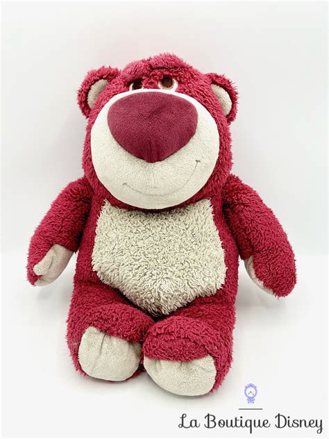 Peluche Lotso Toy Story Disney Parks Disneyland Ours Rose Fraise 35 Cm