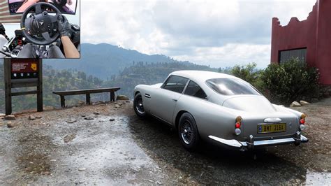 James Bonds Aston Martin Db5 Forza Horizon 5 Thrustmaster Tx Youtube