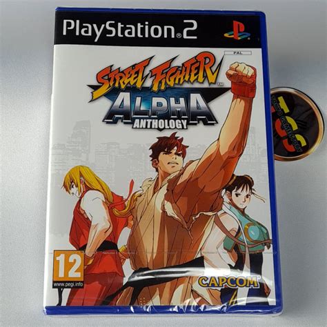 Street Fighter Alpha Anthology Sony Ps2 Pal Uk New Capcom Vs Fighting Zero