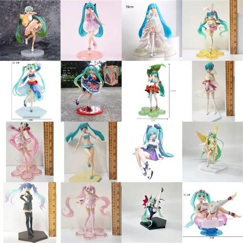 Jual Action Figure Hatsune Miku Ghost Sakura Bikini Bunny Wedding Q Posket Chibi PVC Pajangan