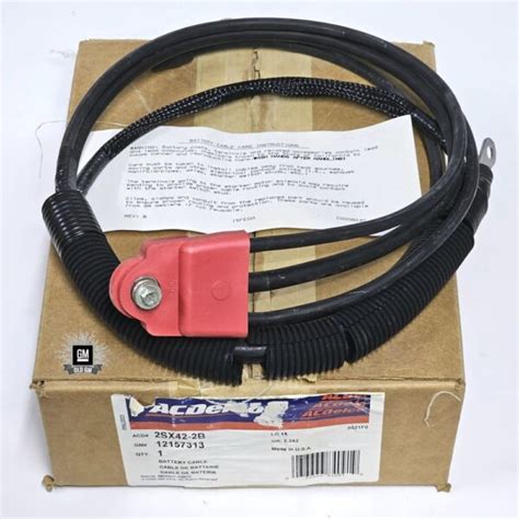 92 94 Gmc And Chevy Truck Battery Positive Cable W 120 Amp Old Gm