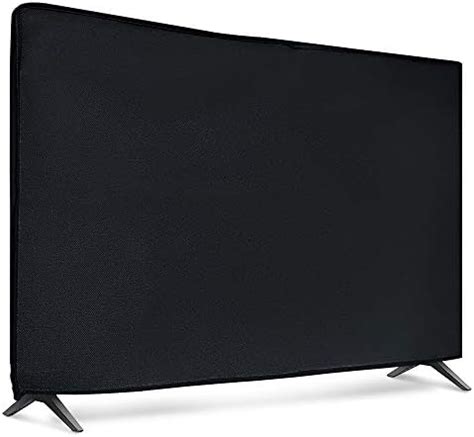 Kwmobile Funda Para Monitor Tv Cubierta Protectora Textil Para