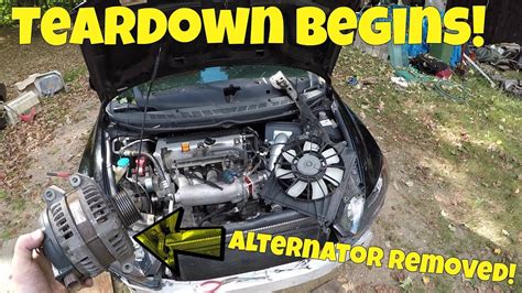 Replacing A Alternator On Honda Civic Honda Civic