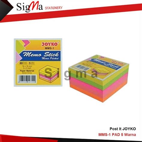 Jual Memo Stick Sticky Note Kertas Memo Memo Tempel Joyko Mms