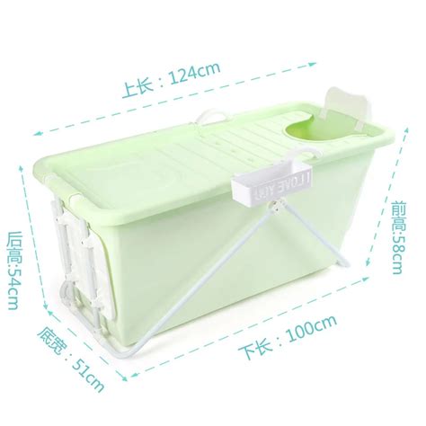 Удлиненная Складная портативная Изолированная ванна для взрослых ...