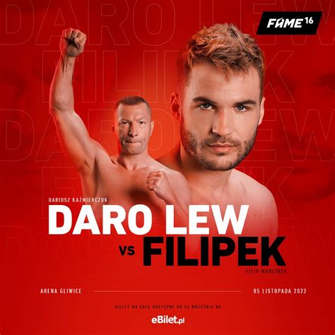 Fame Mma On Twitter Daro Lew Vs Filipek Do Tej Walki Musia O