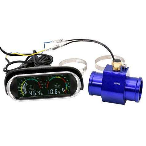 LCD Digital Medidor De Temperatura Da Gua Volt Metro Temp Sensor De Gua