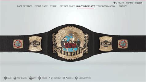 My Custom ECW World Heavyweight Championship. What do you think? : r ...