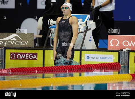 Berlin Germany 08th Oct 2023 Swimming World Cup 200 M Backstroke