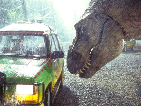 The T-Rex from 'Jurassic Park' nearly killed a crew member