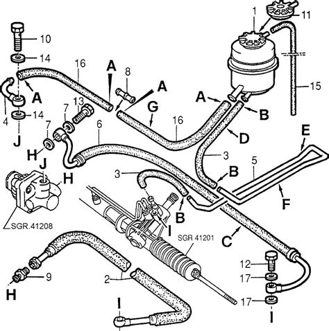 2005 Chevy Silverado Visualizing The Power Steering Hose Diagram