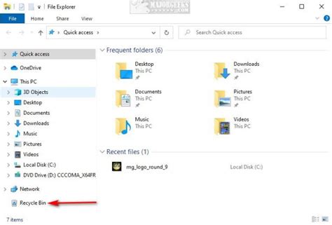 Ways To Empty The Recycle Bin In Windows Majorgeeks