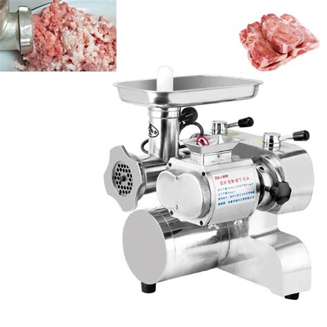 Commercial Electric Meat Slicer Machine Double Function Meat Grinder