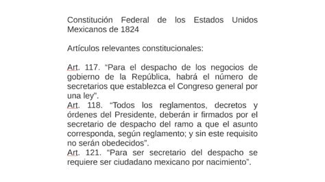 Constitución Federal De Los Estados Unidos Mexicanos De 1824 By Brenda Berenice Moreno On Prezi