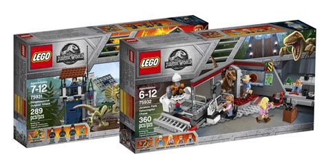 LEGO Jurassic World deux nouveaux sets dévoilés Brickonaute