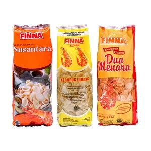 Jual Finna Kerupuk Udang Nusantara 500 Gr Jakarta Jaya Utama Santikah