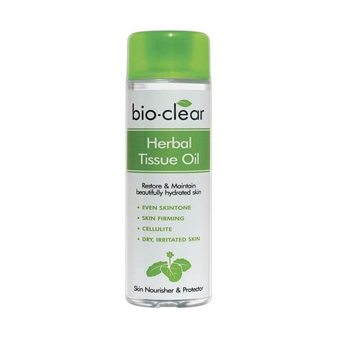 bio clear herbal tissue oil ml