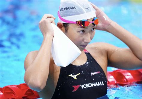 ＜国際大会代表選手選考会＞女子バタフライ100メートル準決勝、レースを終え笑顔の池江璃花子（撮影・小海途 良幹） ― スポニチ Sponichi Annex スポーツ