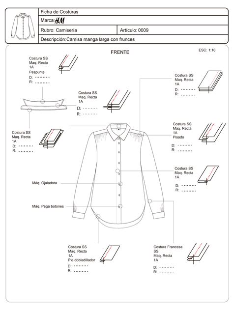 Tech Pack Shirt Fichas T Cnicas H M Behance