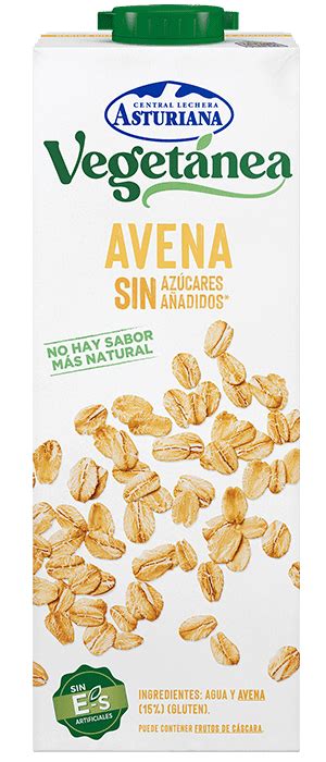 Veget Nea Bebida De Avena L Central Lechera Asturiana