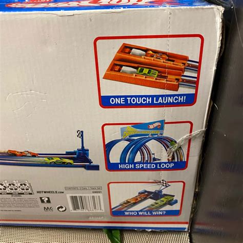 Hot Wheels Thrill Drivers Corkscrew Track With Cars Please Read Description S