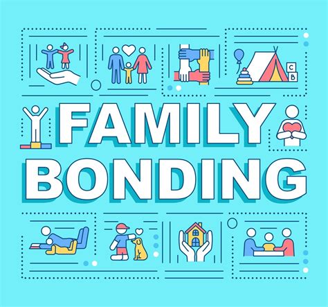 Family bonding word concepts banner 2134164 Vector Art at Vecteezy