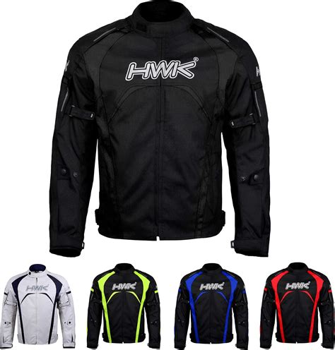 Hwk Motorcycle Jacket For Men And Women Waterproof High