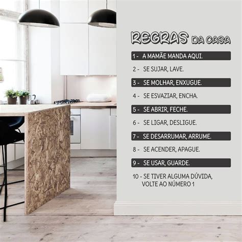 Adesivo Decorativo Regras Da Casa Frases No Elo Adesive Aqui