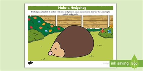 Design a Hedgehog Activities | Teaching Resources - Twinkl