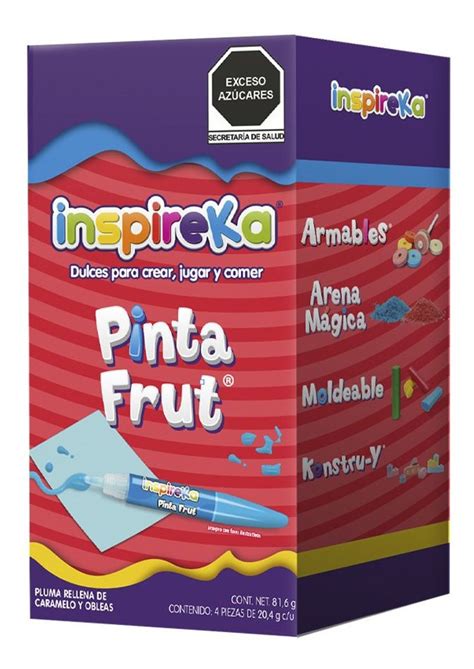 Dulces Inspireka Pinta Frut Pluma De Caramelo Y Oblea Gr Mercadolibre