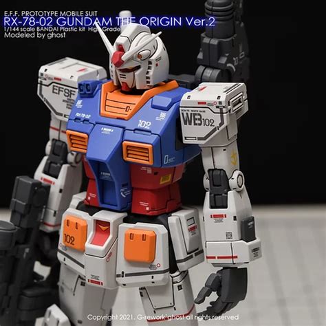 G REWORK HG GUNDAM THE ORIGIN RX 78 MechaUniverse