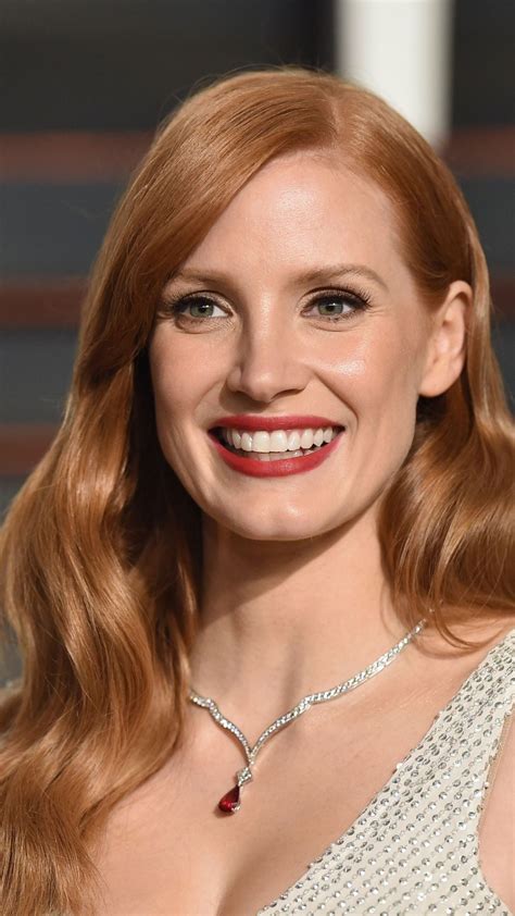 1080x1920 Smile Pretty Actress Jessica Chastain Wallpaper Wedding