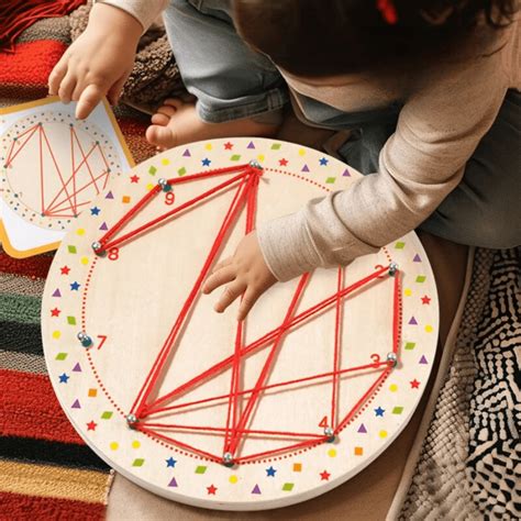 Conjunto De Brinquedos De Enfiar Em Madeira De 25 Peças Para Promover A