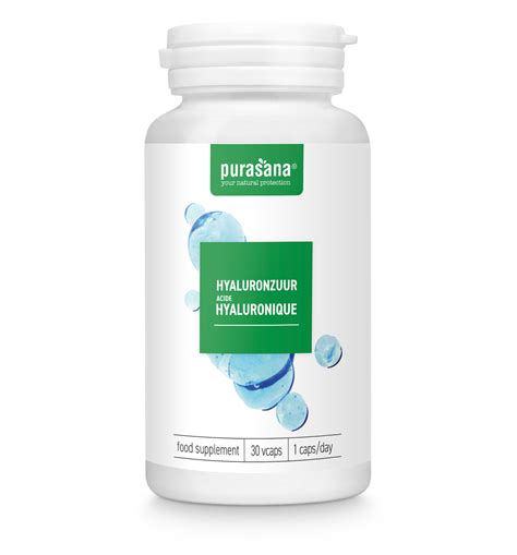 Hyaluronzuur Bestellen Purasana Hyaluronzuur Capsules