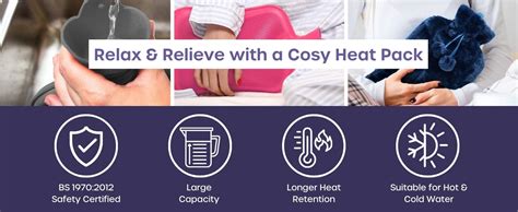 L Extra Large Hot Water Bottle Pink Faux Fur Covered Hot Water Bottle For Pain Relief Hand