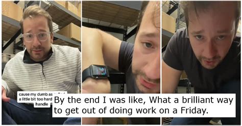 A Tiktoker Got Stuck In A Work Closet And It Was Quite The Emotional