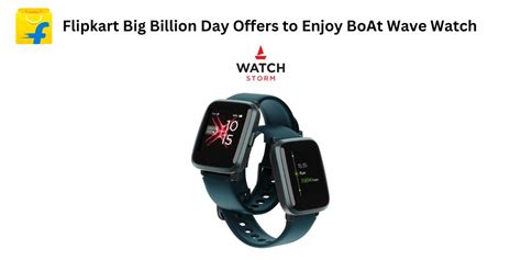 Flipkart BBD Offers On Boat Storm Smartwatch 2025