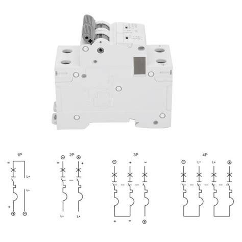 Disjoncteur Dc Disjoncteur Miniature Interrupteur D Air De Protection