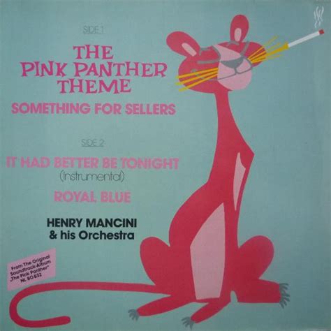 Henry Mancini And His Orchestra - The Pink Panther Theme (Vinyl, 12 ...