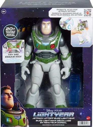 Boneco Buzz Lightyear Mattel Disney Pixar C Vapor Foguete MercadoLivre