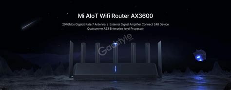 Xiaomi AIoT AX3600 Wifi 6 Router Global Version GadStyle BD