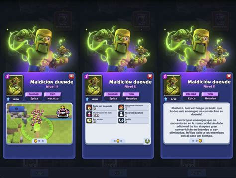 Los Mejores Mazos Con Maldici N Duende Para Clash Royale