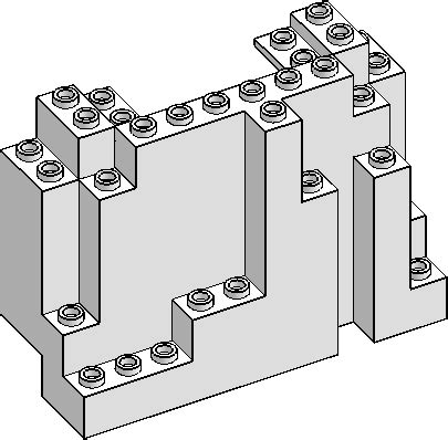 Panel With Studs Rock Burp Lego Parts Guide Brick