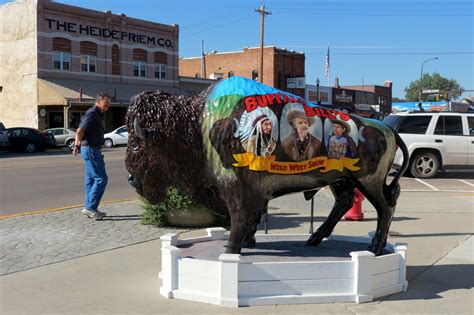 Patchwork Reflections: buffalo stampede