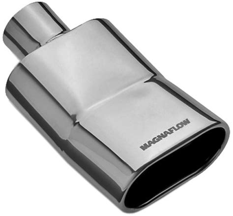 Magnaflow 2 34 X 5 14 Exhaust Tip Stainless Weld On For 2 14 Tailpipe Magnaflow Exhaust